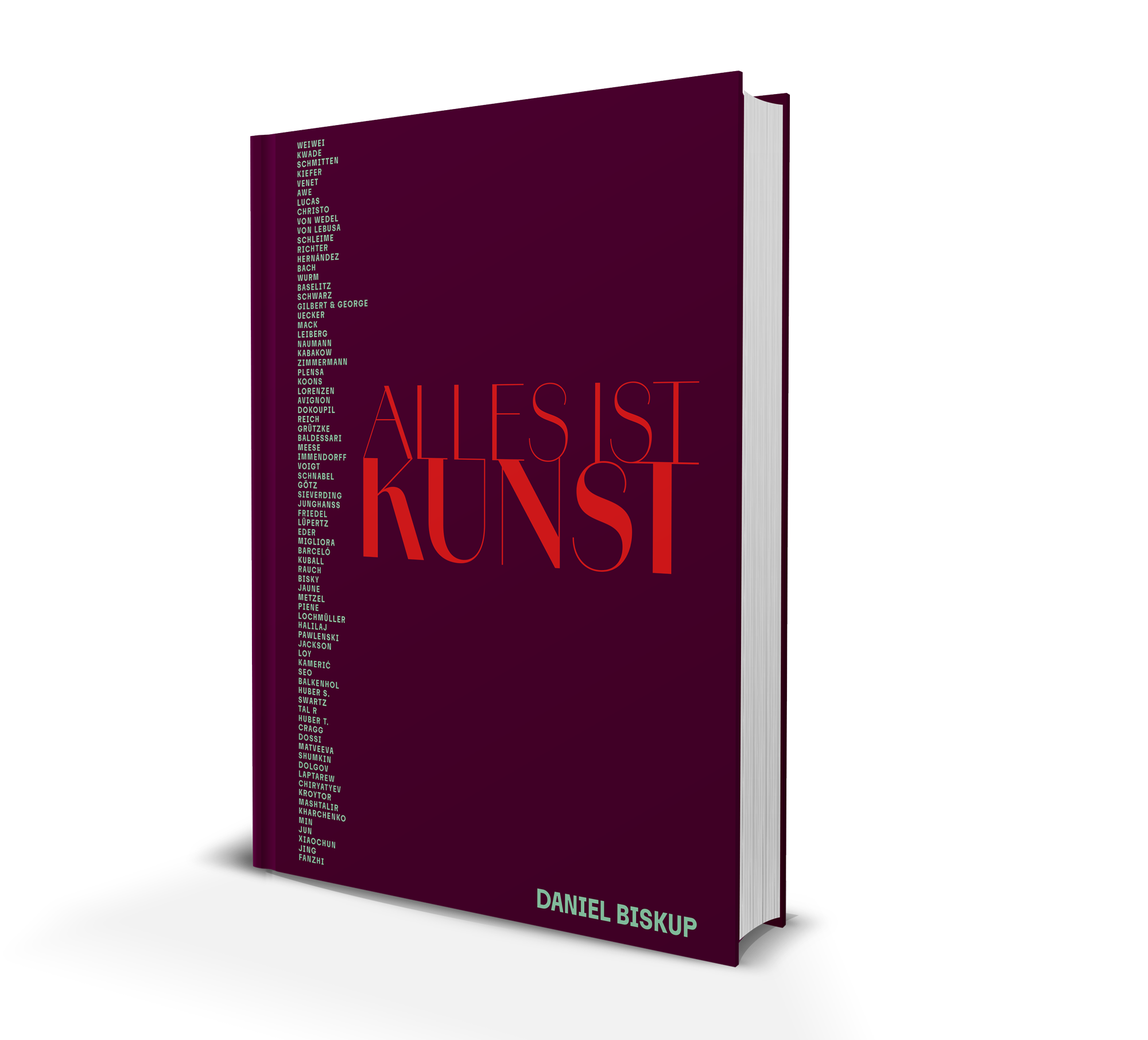 Alles_ist_Kunst_Cover Cover Bildband "Alles ist Kunst"